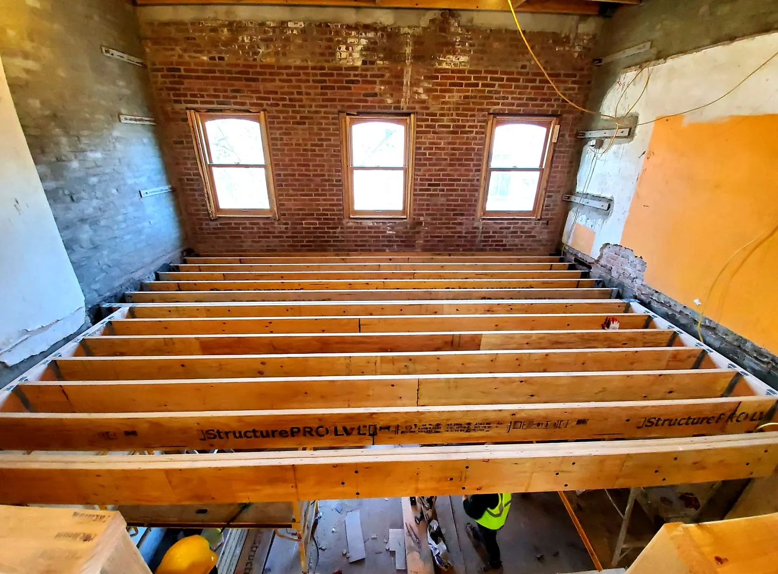 Structural Framing · Brownstone Gut Renovation